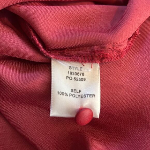 Current Air Smocked Sleeve Crinkle Popover Blouse Medium - Picture 12 of 12